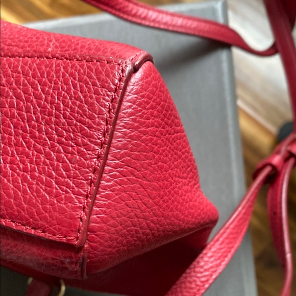 Coach Red Leather Women's Crossbody Bag and Dust Bag - Picture 5 of 8